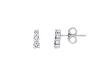 Orecchini Babila Milano Donna Bacia_Mi in Oro bianco Diamante 0.25 Ct 225762 - 225762